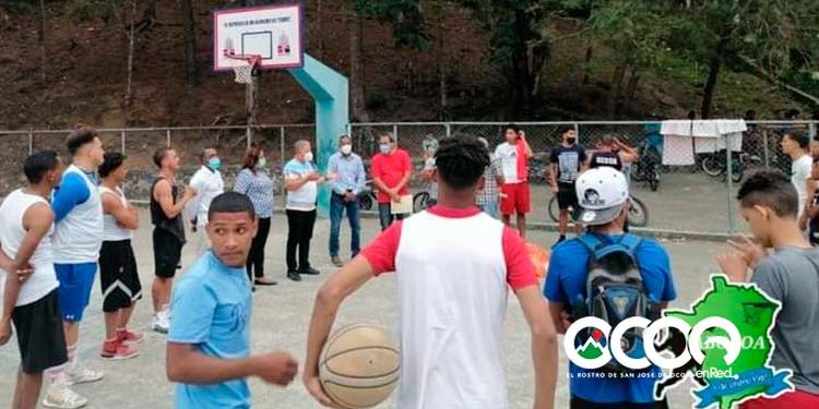 ABOCOA sigue llegando a cada rincón de la provincia; La Ciénega con gran potencial en baloncesto