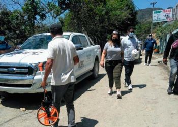 Obras Publicas y Gobernación Ocoa reconfirman zonas serán asfaltadas