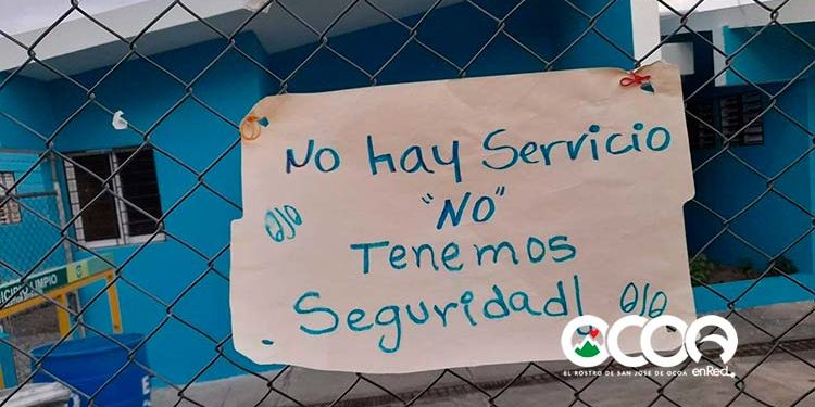 Clínica de Sabana Larga suspende servicios después de la 6:00 de la tarde; ante la falta de seguridad