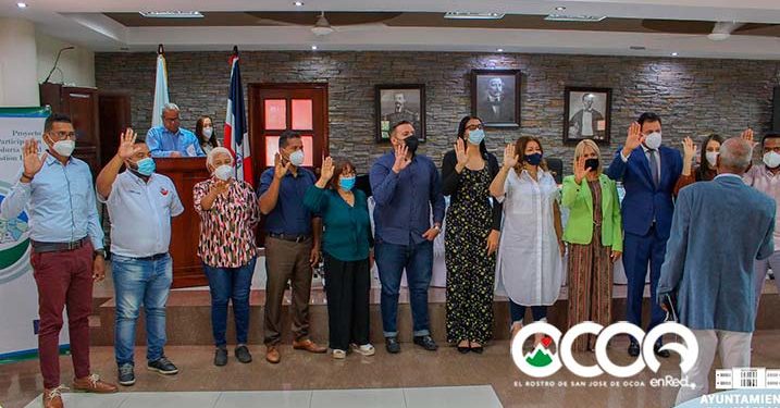 Dejan constituido Consejo Económico y Social Municipal de Ocoa