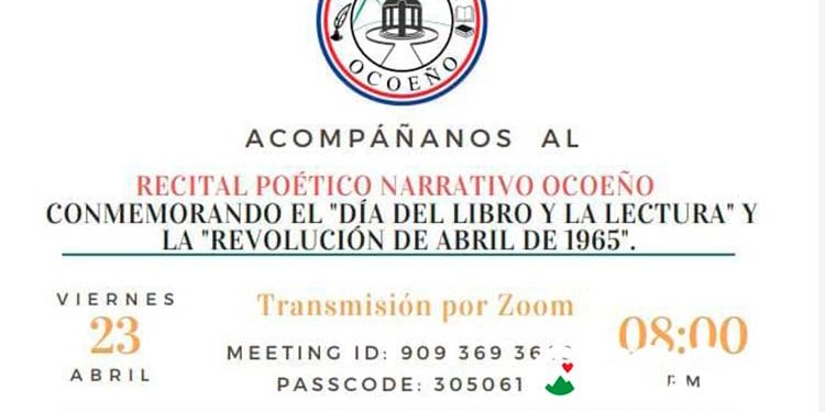 El Ateneo Ocoeño realizará Recital Poético Narrativo este viernes