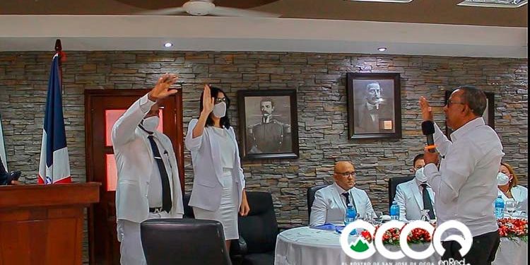 Alcaldía Ocoa realiza acto de rendición de cuentas, Mélido Alcántara nuevo presidente Concejo Regidores