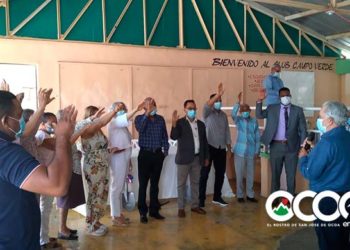 Juramentan nueva directiva de la Asociación Pro-Bienestar del Naranjal