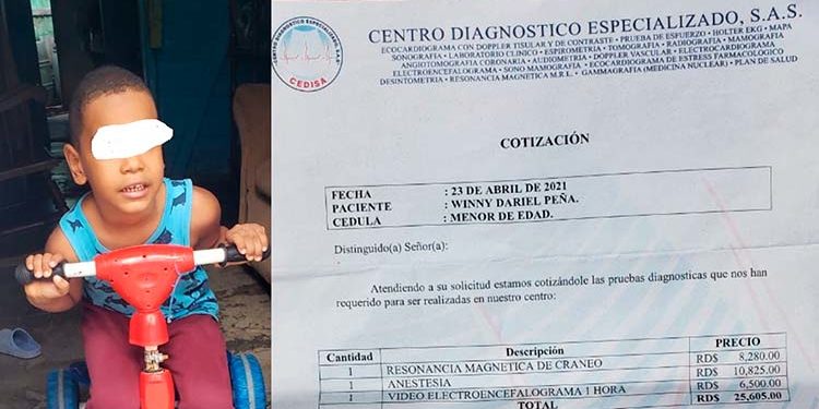 Madre pide ayuda para realizar estudios médicos a su hijo de cuatro años