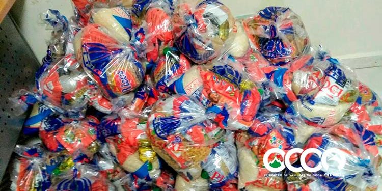 Gobernación de Ocoa reparte raciones alimenticias en Sectores y comunidades