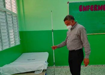 Habilitan centro de estudio ante aumento de contagios de COVID-19 en Ocoa