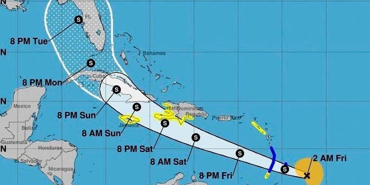 ¡Atención Ocoa! Elsa, primer huracán de 2021