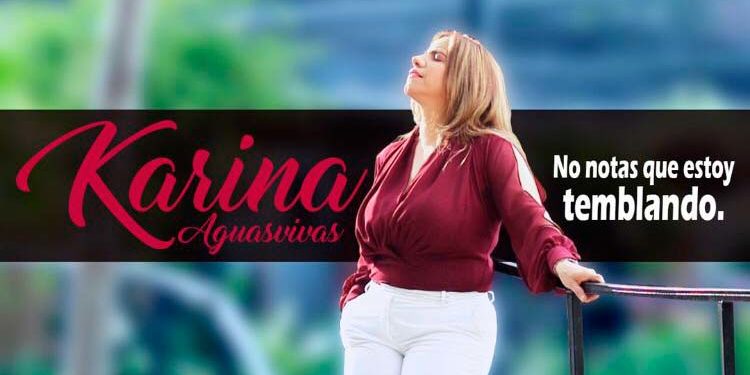 Karina Aguasvivas lanza su nuevo sencillo “No notas que estoy temblando”