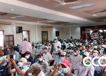 VIDEO: Agricultores se manifiestan contra el desalojo Valle Nuevo-Ocoa