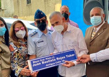 Designan con el nombre de Rojas Tabar calle en San Isidro.