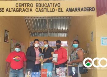 Fundación Pascual Estrella entrega cuatro mil libros en centros educativos de Ocoa