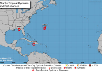 Se forma la octava tormenta tropical de la temporada