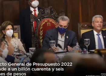 Proyecto General de Presupuesto 2022 asciende a un billón 46 ,280.72 millones de pesos