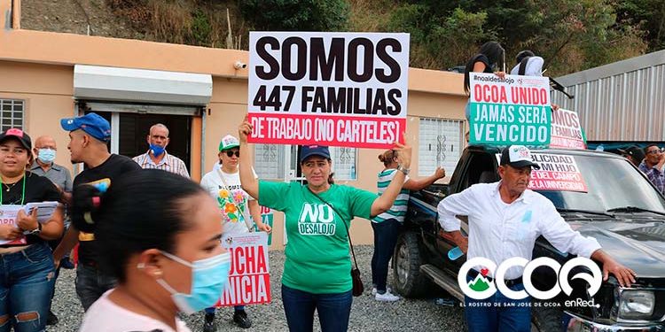 Este martes vence plazo desalojo Valle Nuevo- Ocoa; familias desconocen que pasará