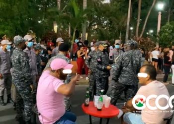 Militaren llegan a Ocoa a tomar medidas después de permitir acumular unas 25 mil personas en fiestas patronales