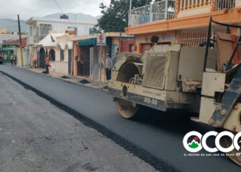 VIDEO: Retoman plan de asfaltado en Ocoa y Sabana Larga
