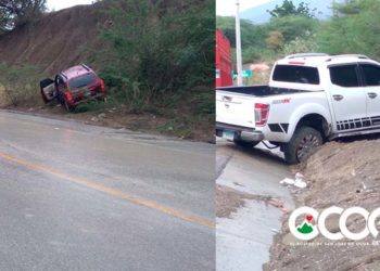 VIDEO: Cinco accidentes en Puente Escondido en Las Mayitas; piden Obras Publicas intervenir el lugar