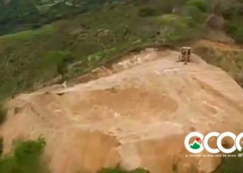 VIDEO: Nace otro crimen al medio ambiente en Ocoa; depredan loma a pocos metros de acueducto