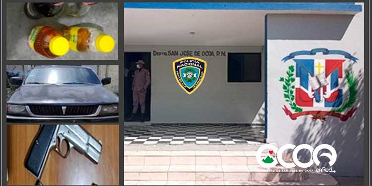 Apresan hombre por manipular arma ilegal a policías; portaba permiso del Ayuntamiento Ocoa