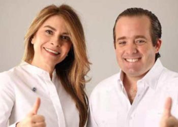 Paliza y Carolina Mejía reelecto presidente y secretaria general del PRM