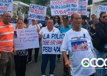 Milandina Custodio: “Los golpes que recibió mi hijo están a la vista de todo el mundo”