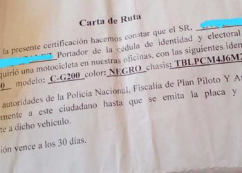 Jóvenes sector Las Clavellinas niegan sus motocicletas sean robadas como dijo la Policía