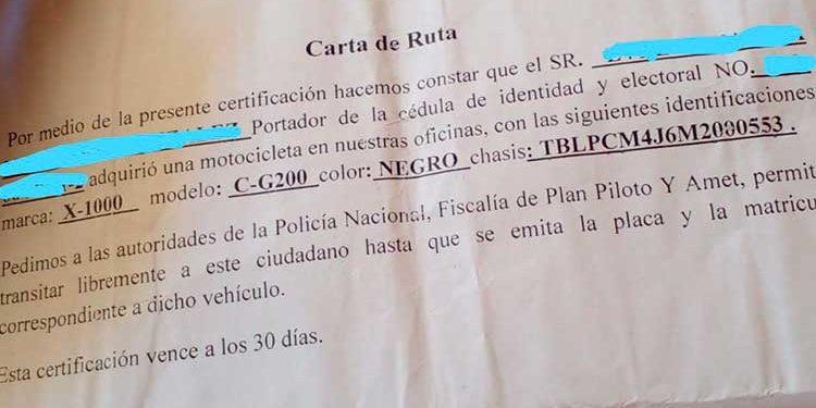 Jóvenes sector Las Clavellinas niegan sus motocicletas sean robadas como dijo la Policía