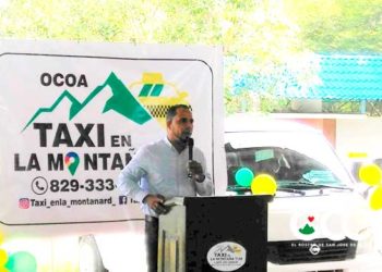 Lanzan primera línea de Taxis en Ocoa