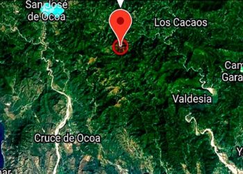 Se siente temblor de tierra  en Ocoa