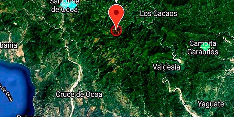 Se siente temblor de tierra  en Ocoa