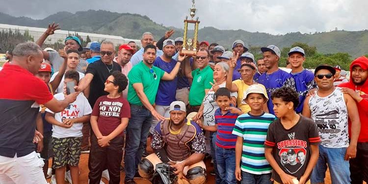 El Limonal se corona campeón del torneo de béisbol municipal de Sabana Larga