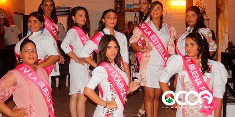 Presentan candidatas al reinado de las fiestas patronales Sabana Larga 2022