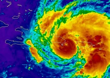 Fiona tocó tierra dominicana a las 3:30 de la madrugada de este lunes