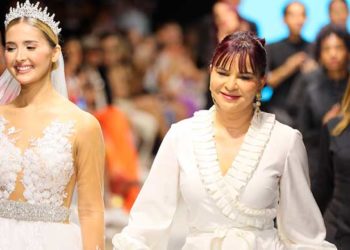 Melkis Díaz causa sensación con su colección «Charming Brides» en RD Fashion Week 2022