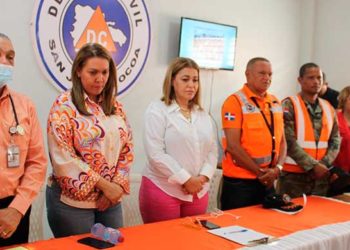 Organismos de socorro se preparan ante tormenta Fiona; Ocoa en alerta verde