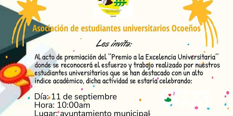 ASEUNO reconocerá estudiantes meritorios universitarios