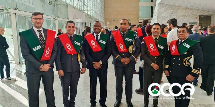 Ocoeño Juan Mateo obtiene en España máster en «Análisis e Investigación Criminal»; su número siete en su joven carrera