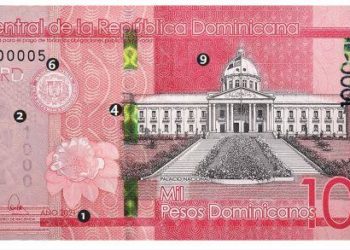 A partir del 18 de noviembre circulará en el país un nuevo billete de RD$1,000