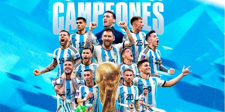 Argentina se lleva la  Copa del Mundo en Qatar