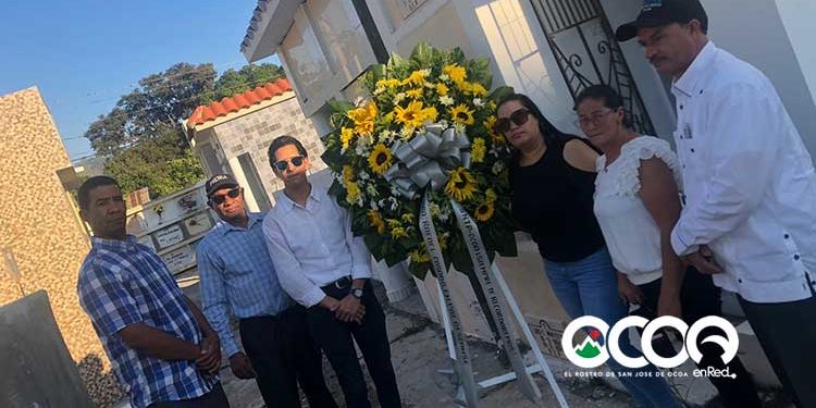 SNTP-Ocoa y familiares realizan homenaje a Rafael Casado en el primer aniversario de su partida