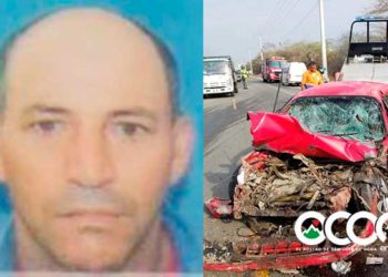 Ocoeño muere en accidente de tránsito en Baní