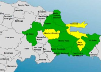 Aumentan a 11 las provincias en alerta por permanencia de vaguada