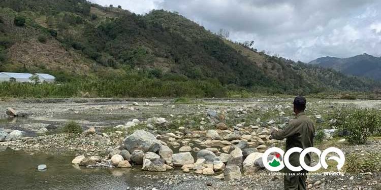 Instalación de granceras en rio Nizao afecta el medioambiente; paralizan trabajos carretera