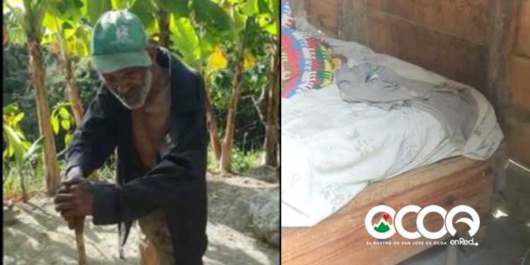 Solicitan ayuda para anciano con problemas de salud en Ocoa