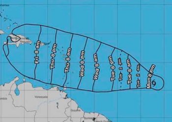 ¡Atención Ocoa! efectos de Bret impactarían RD el sábado