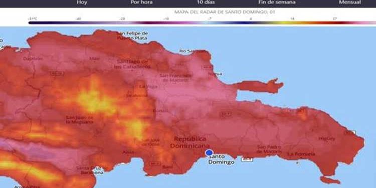 Hasta noviembre se sentirán altas temperaturas en RD