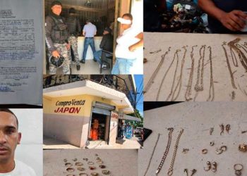 Policía de Ocoa apresa implicado en robo joyería, allana compraventa Japón en Azua
