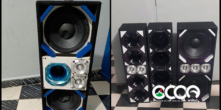 Policía incauta bocinas, “kitipó” y otros aparatos de sonido en Ocoa