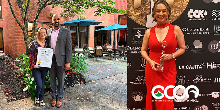 Lawrence y el Estado de Massachusetts reconocen a destacada ocoeña Darys Estrella Mordán