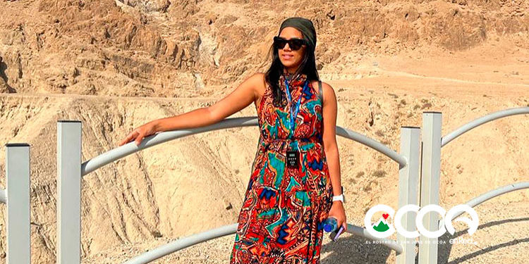 Ocoeña fue a Israel para fiestas bíblicas y pudo escapar del conflicto armados